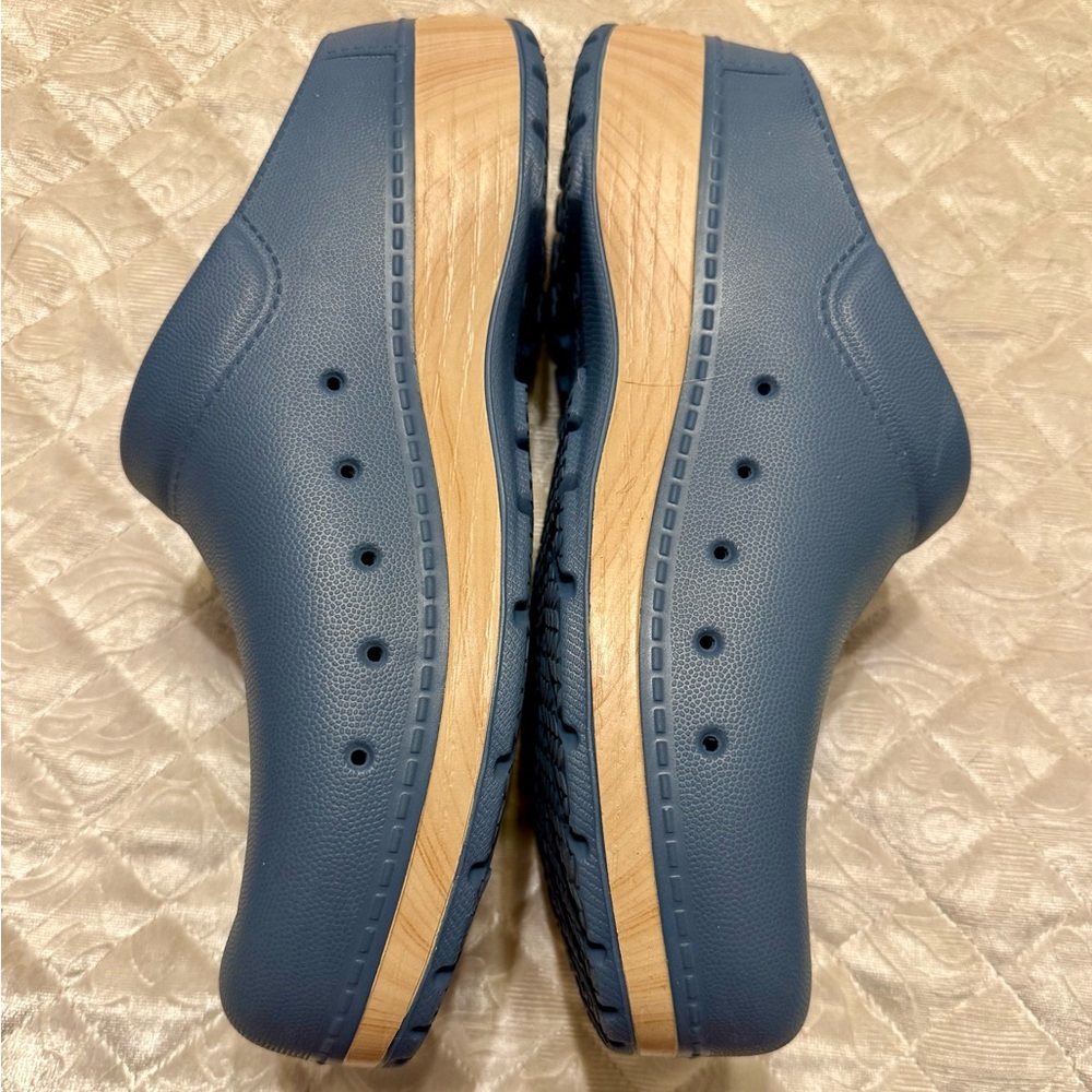 Dansko Blue Kane Eva Clogs with Natural Sole Size 42 - Picture 4 of 10